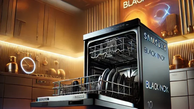 Samsung Lava-louças com 10 serviços Black Inox (220V) - A Solução Prática e Silenciosa para Sua Cozinha