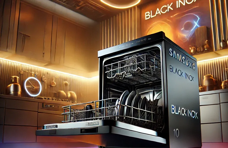 Samsung Lava-louças com 10 serviços Black Inox (220V) - A Solução Prática e Silenciosa para Sua Cozinha