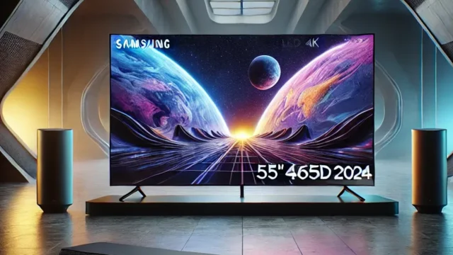 Samsung Combo Smart TV 55" QLED 4K 55Q65D 2024 + Soundbar HW-B550/ZD: Qualidade de Imagem e Áudio Excepcionais