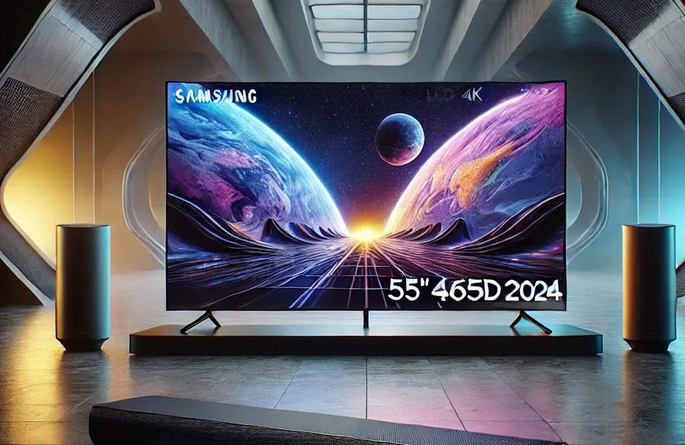 Samsung Combo Smart TV 55" QLED 4K 55Q65D 2024 + Soundbar HW-B550/ZD: Qualidade de Imagem e Áudio Excepcionais