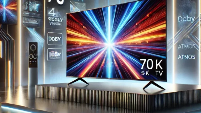 Review Smart TV Philips 70" 4K 70PUG7408/78: Experiência Imersiva com Google TV, Dolby Vision/Atmos e Comando de Voz