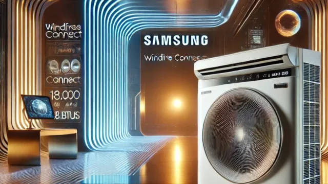 Ar-condicionado Split Inverter Samsung WindFree Connect Sem Vento 18.000 BTUs Frio Branco