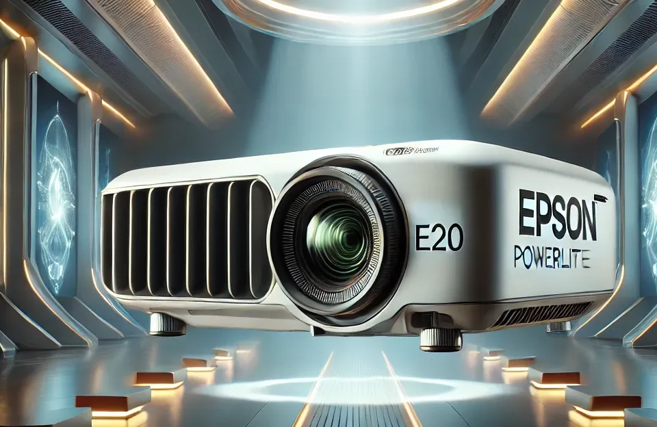 EPSON Projetor Powerlite E20: 3400 Lúmens, XGA, HDMI e Mais