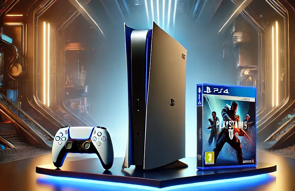 PlayStation®5 Slim Edição Digital com 2 Jogos: Desempenho e Imersão de Última Geração