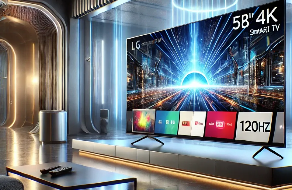 Smart TV 4K 55" LG QNED 55QNED85T: Design Super Slim, Processador α8 AI e 120Hz