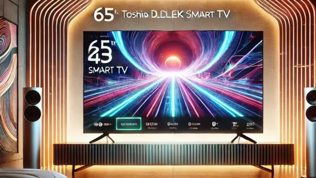 Smart TV 65" Toshiba DLED 4K - TB024M: Qualidade e Inovação no Seu Lar