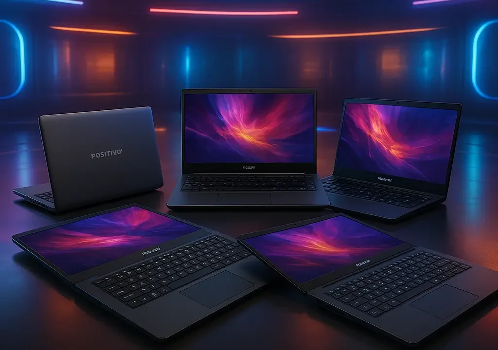 5 Melhores Modelos de notebook Positivo master
