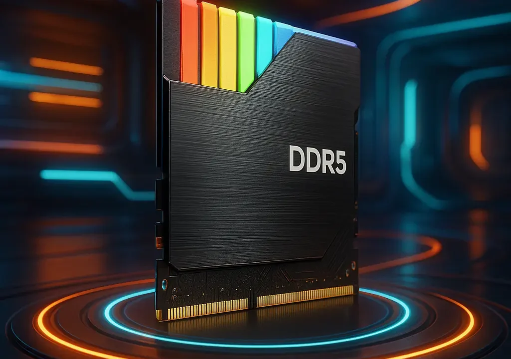 Top Cinco memória ddr5