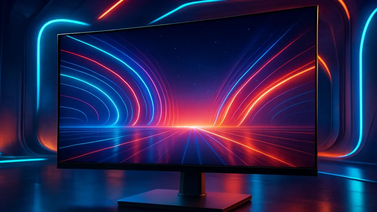 Principais Cinco widescreen screen