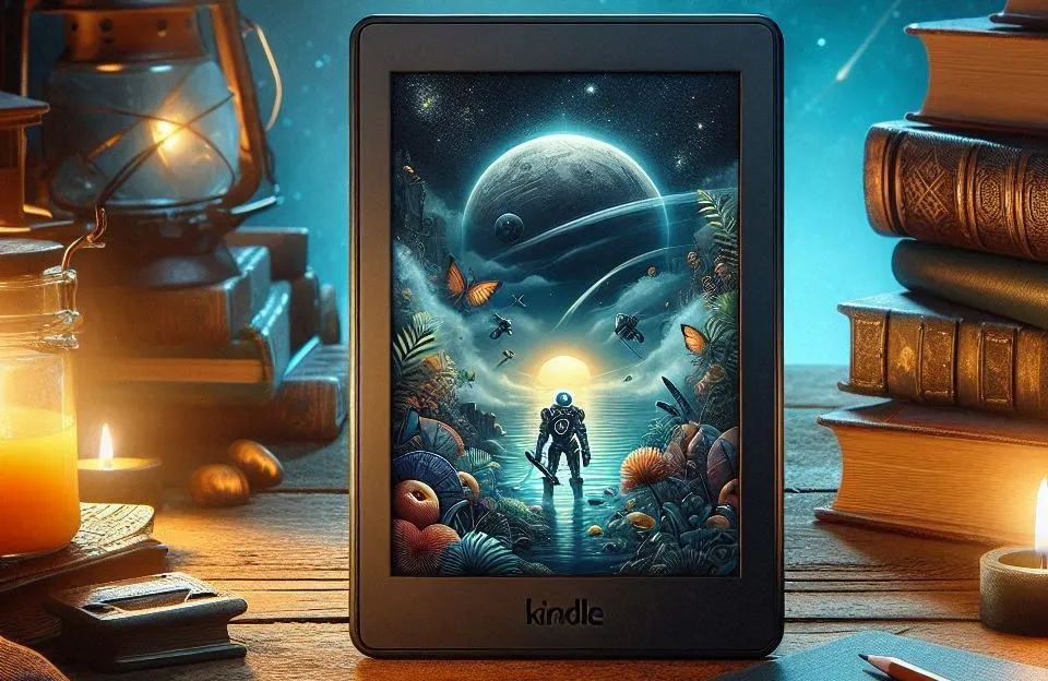 Novo Kindle 16GB – Compacto, tela antirreflexo e bateria duradoura
