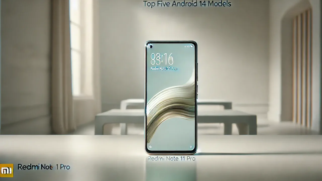 Top Cinco Modelos de android 14 Redmi note 11 pro