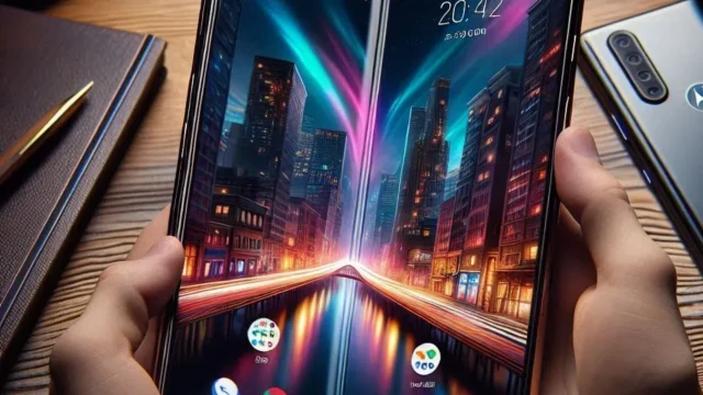 Smartphone Motorola Razr 50 512GB 24GB RAM Tela Dobrável