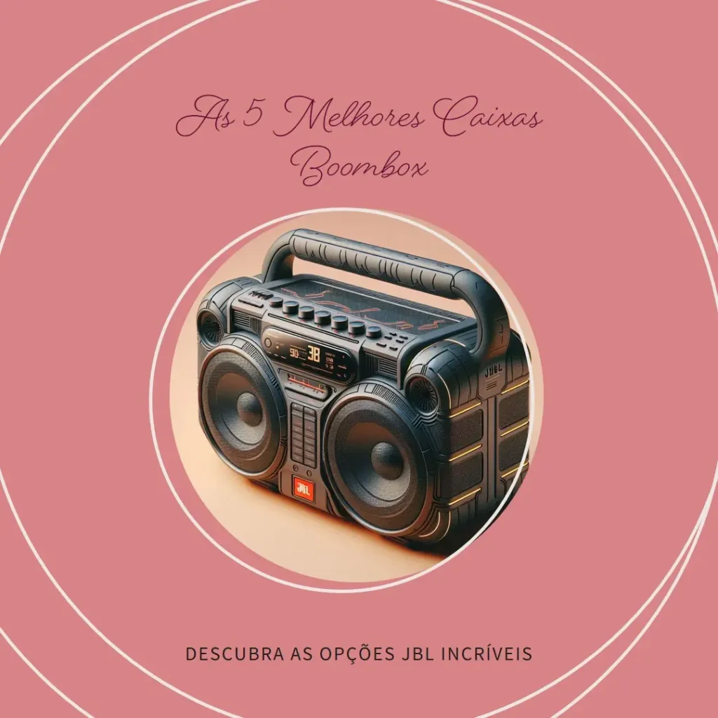 As 5 Melhores Opções de caixa Boombox JBL
