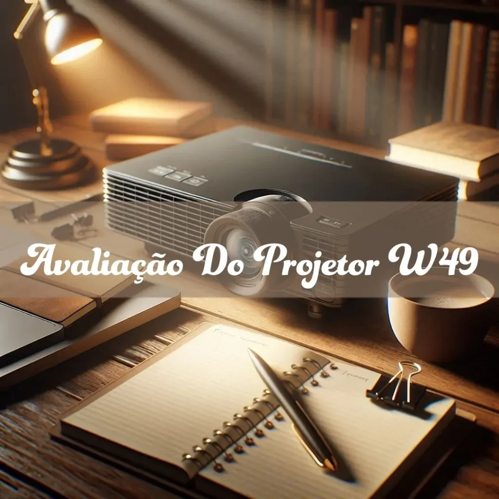 Projetor Powerlite W49 com 3800 Lúmens e Conectividade HDMI