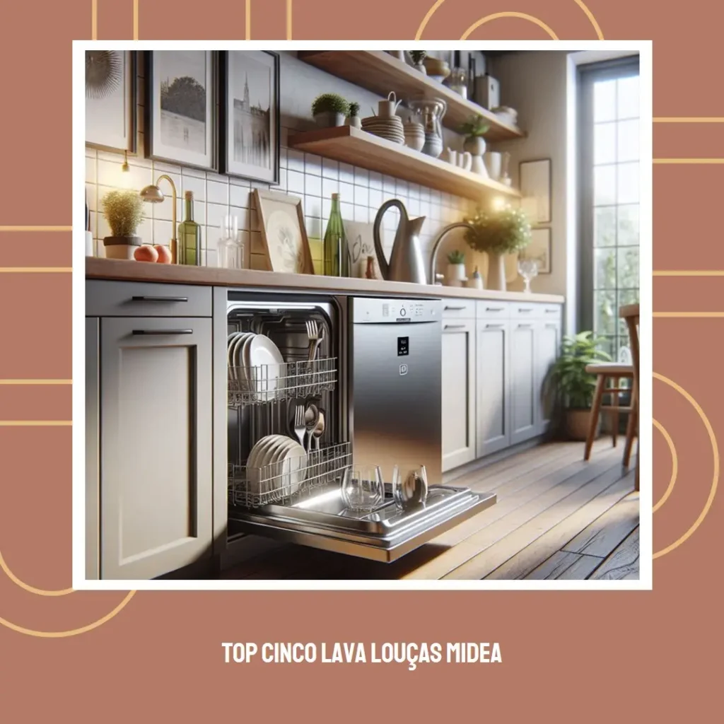 Top Cinco lava louças Midea 8 serviços