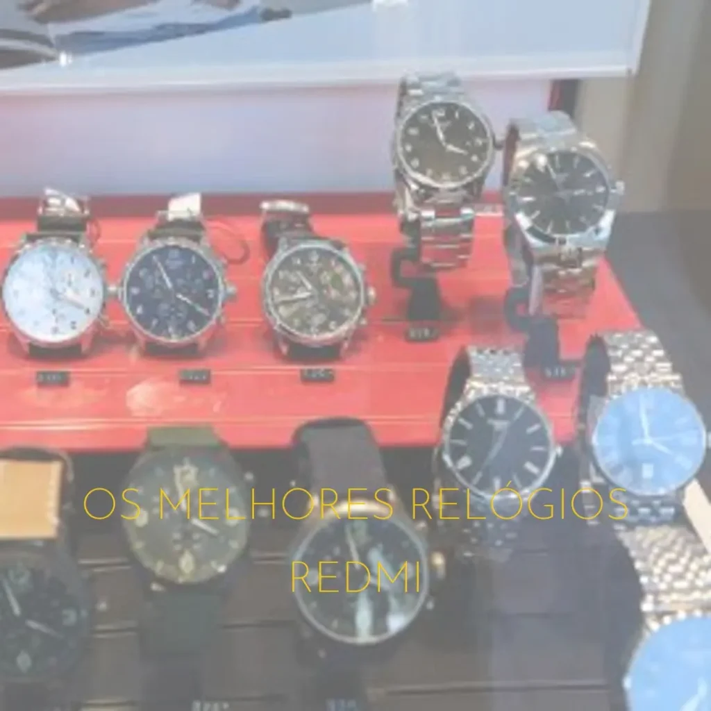 Os 5 Principais Modelos de relogio Redmi watch 5 active