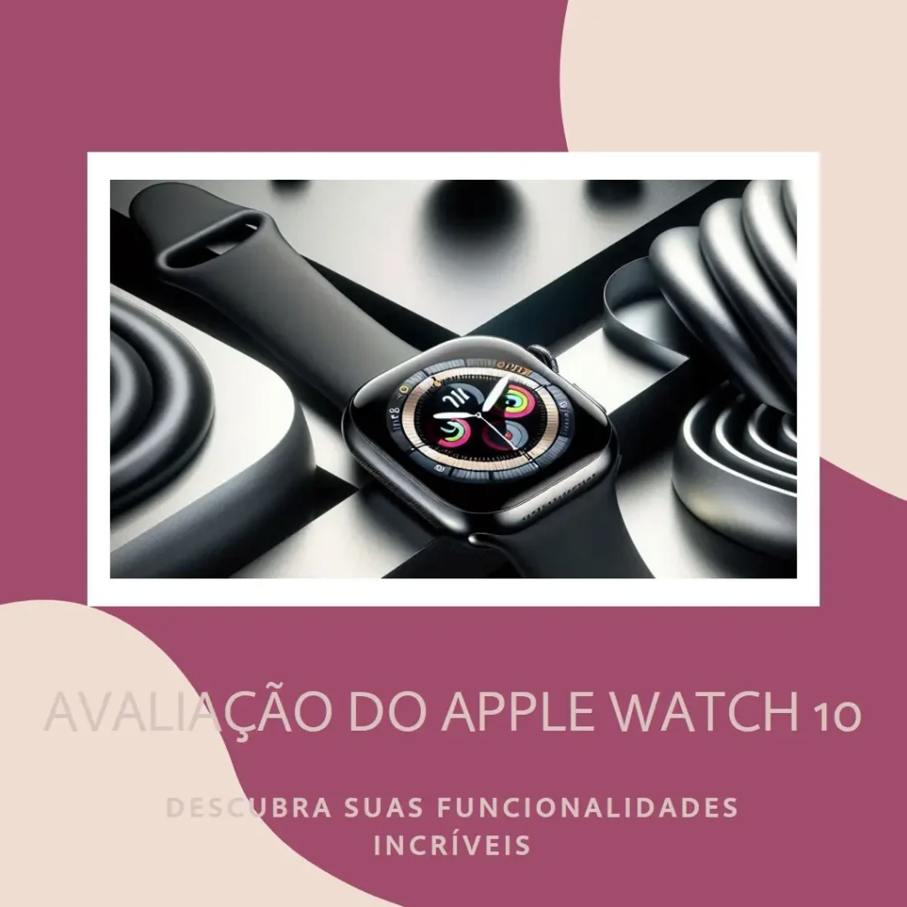Apple Watch Series 10 GPS com Tela Maior e Recursos de Saúde