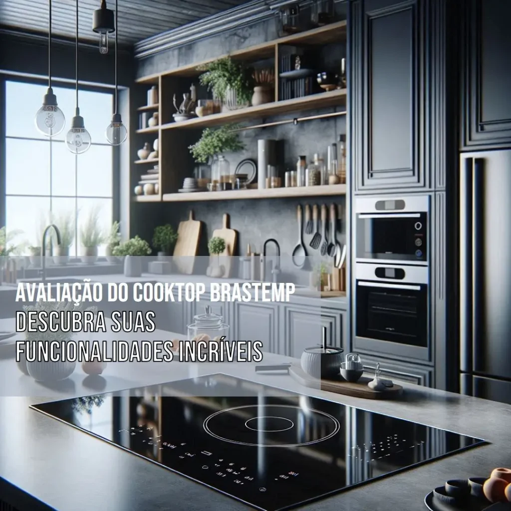 Cooktop Brastemp 4 bocas com Flexizone e Indução