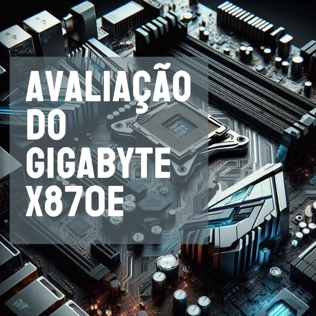 GIGABYTE X870E AORUS PRO ICE AM5 com PCIe 5.0 e Wi-Fi 7