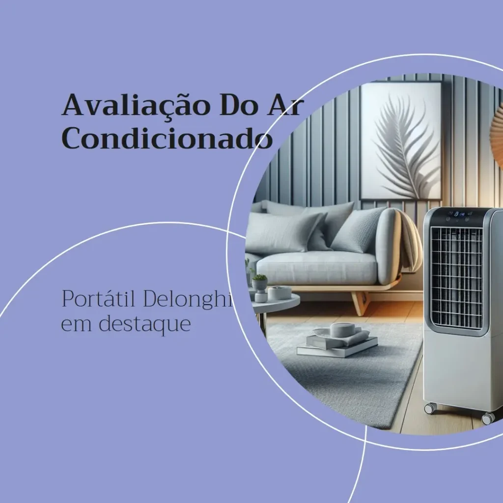 Ar Condicionado Portátil Delonghi Pinguino 12000 BTU