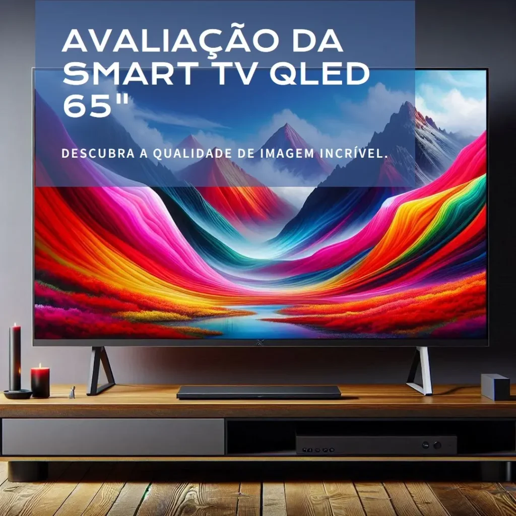 Smart TV QLED 65" 4K Toshiba 65C450NS: Desempenho e Tecnologia para Sua Casa