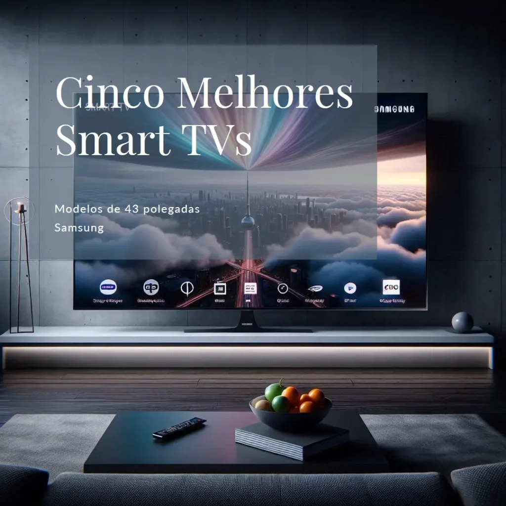 Cinco Melhores Modelos de smart TV 43 polegadas Samsung gaming NEO QLED 4k