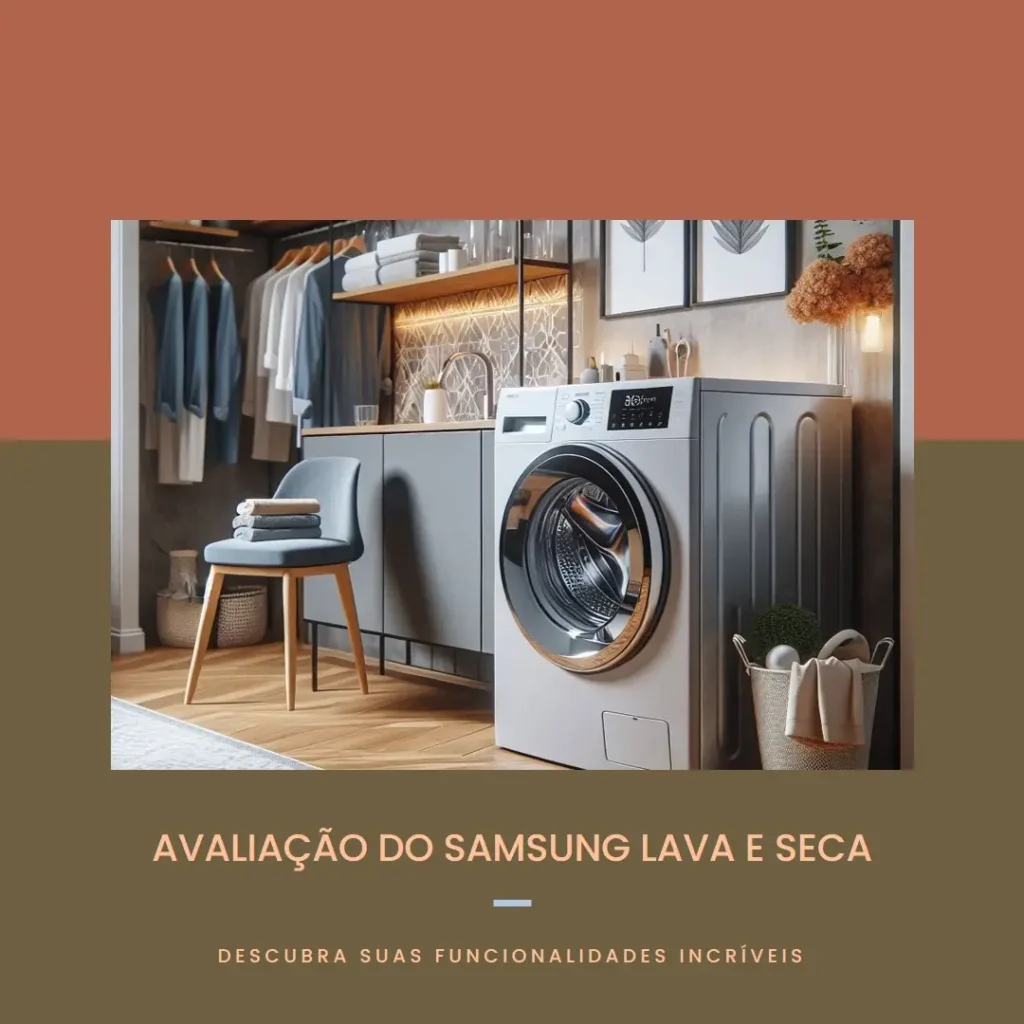Samsung Lava e Seca 11kg com Ciclo Sanitário e Inverter