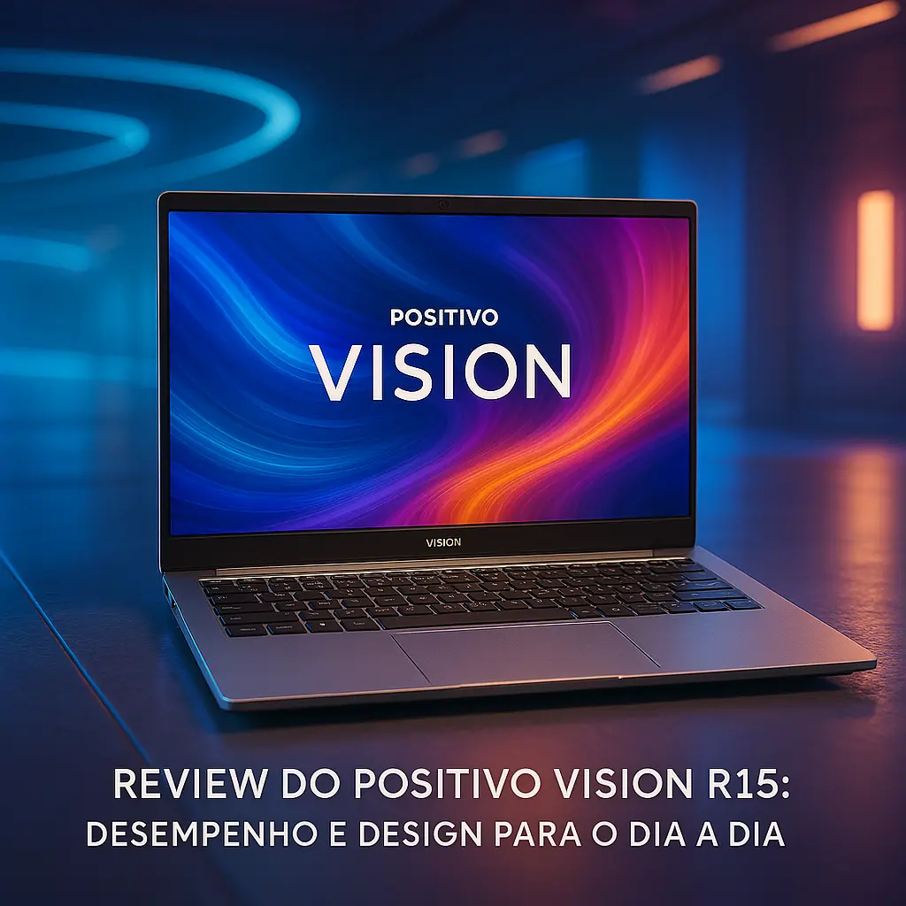 Notebook Positivo Vision R15: Desempenho e Design para o Dia a Dia