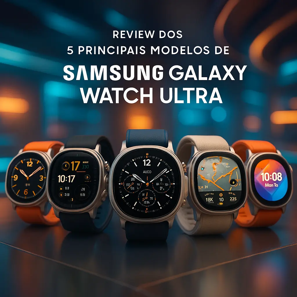 Os 5 Principais Modelos de Samsung Galaxy watch ultra