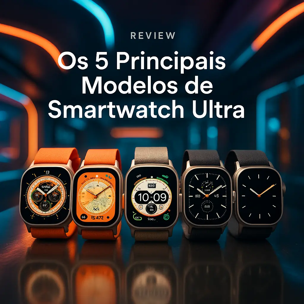 Os 5 Principais Modelos de Smartwatch Ultra