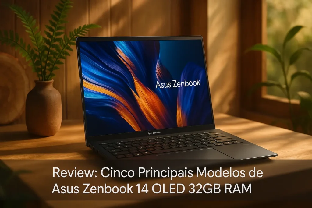 Cinco Principais Modelos de Asus zenbook 14 OLED 32gb ram