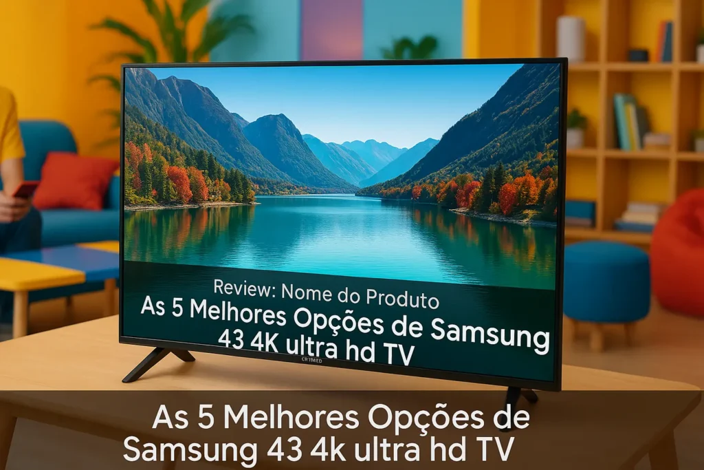 As 5 Melhores Opções de Samsung 43 4k ultra hd TV