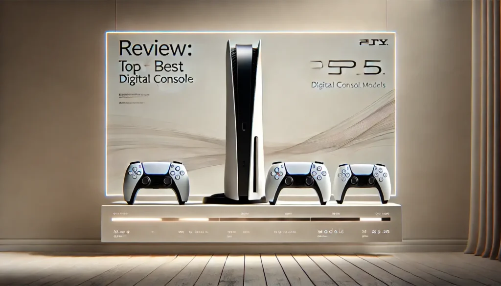 Os 5 Melhores Modelos de PS5 console digital