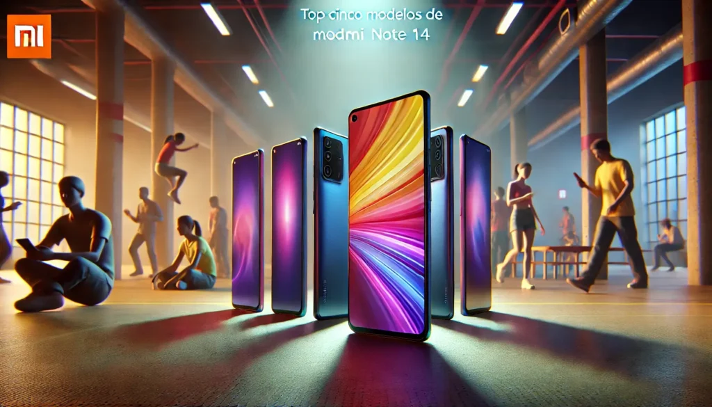 Top Cinco Modelos de  Redmi note note 14