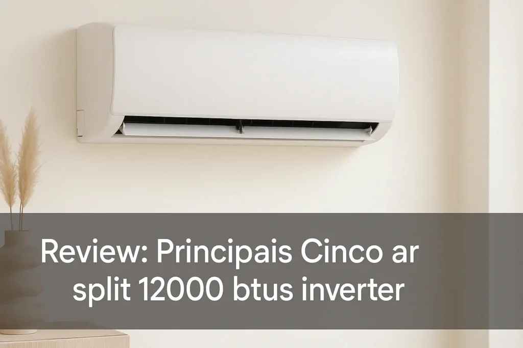 Principais Cinco ar split 12000 btus inverter
