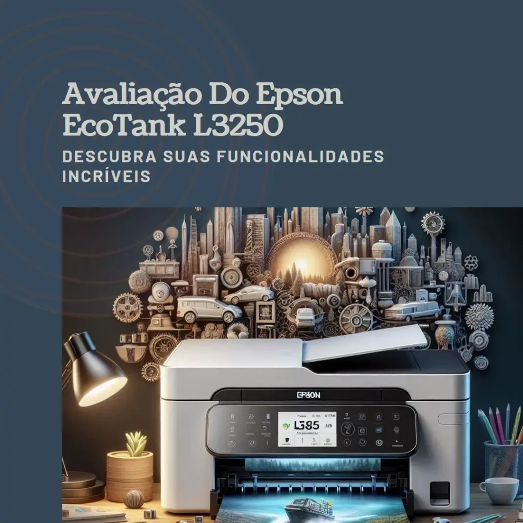 Epson EcoTank L3250 – Impressora Multifuncional Wi-Fi e Tanque de Tinta