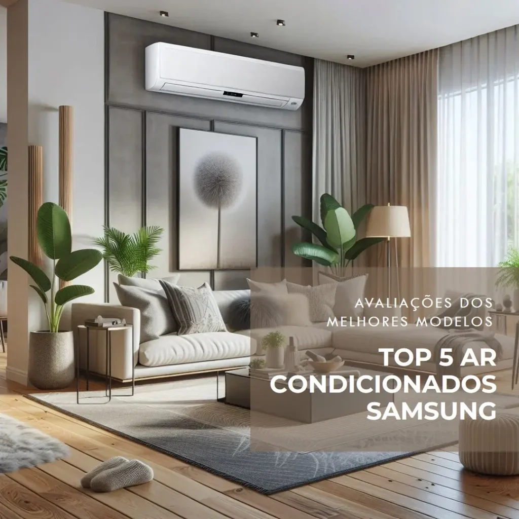 Top 5 Opções de ar condicionado split inverter Samsung windfree connect 12000