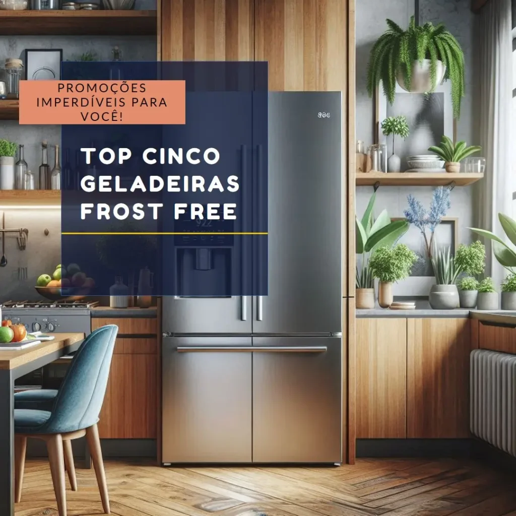 Top Cinco promocao geladeira frost free