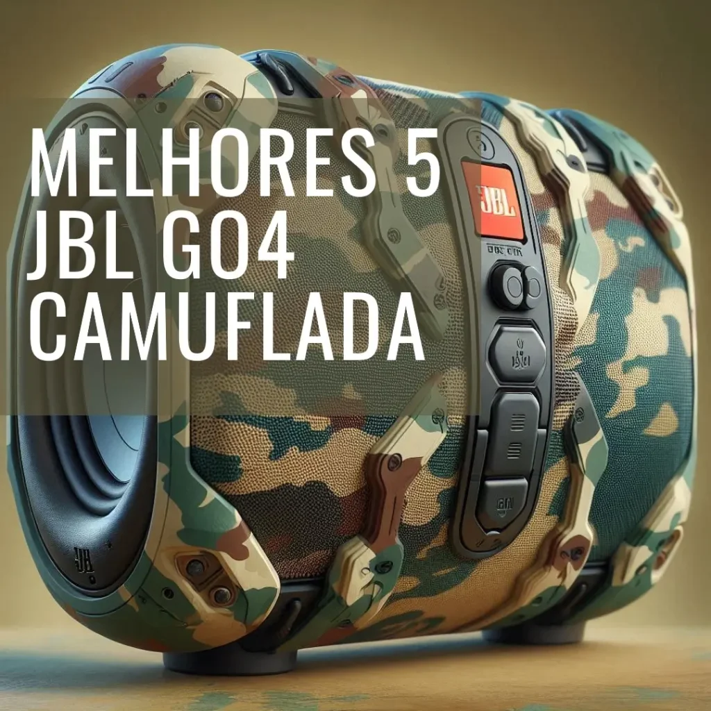 Melhores 5 JBL GO4 camuflada