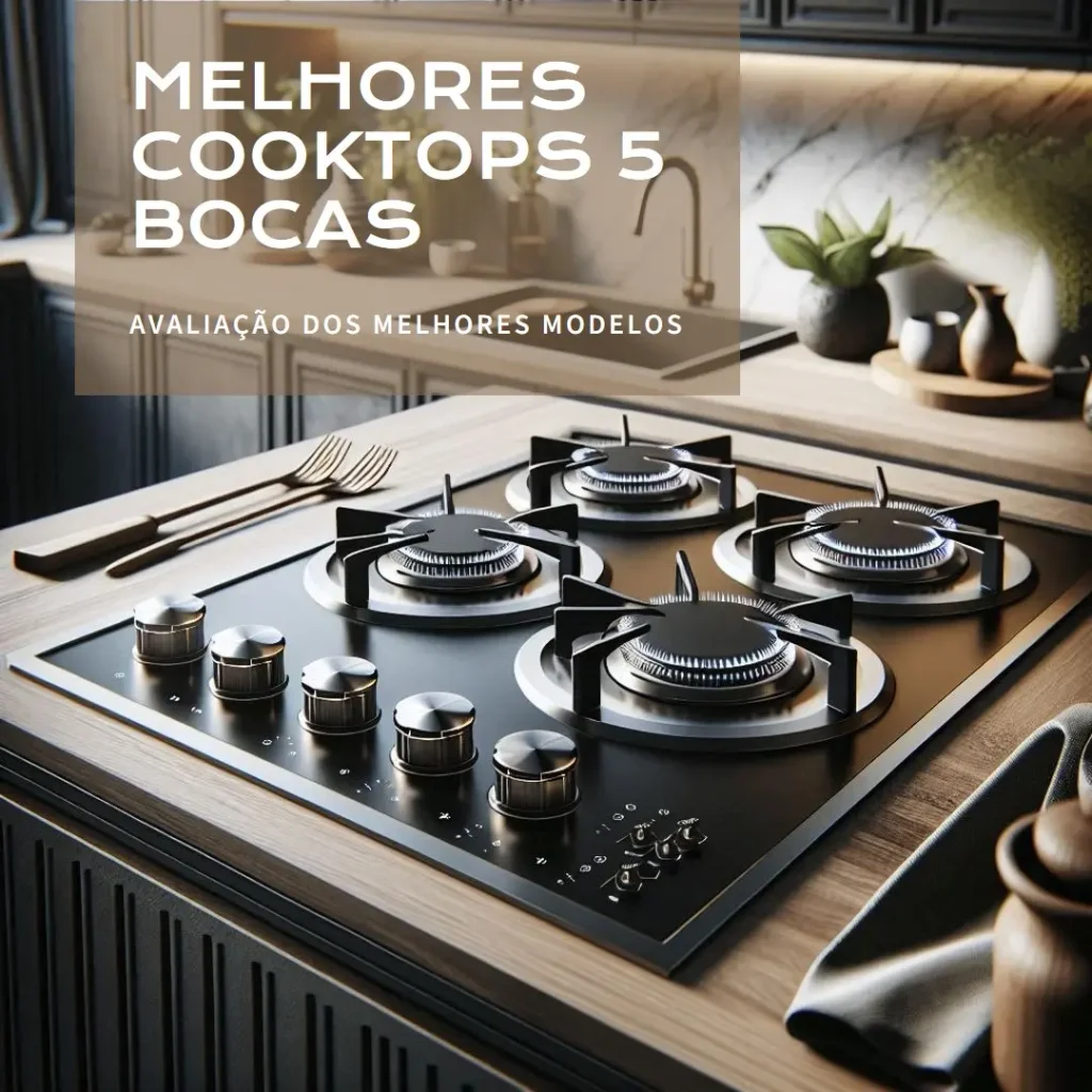 Melhores 5 cooktop 5 bocas