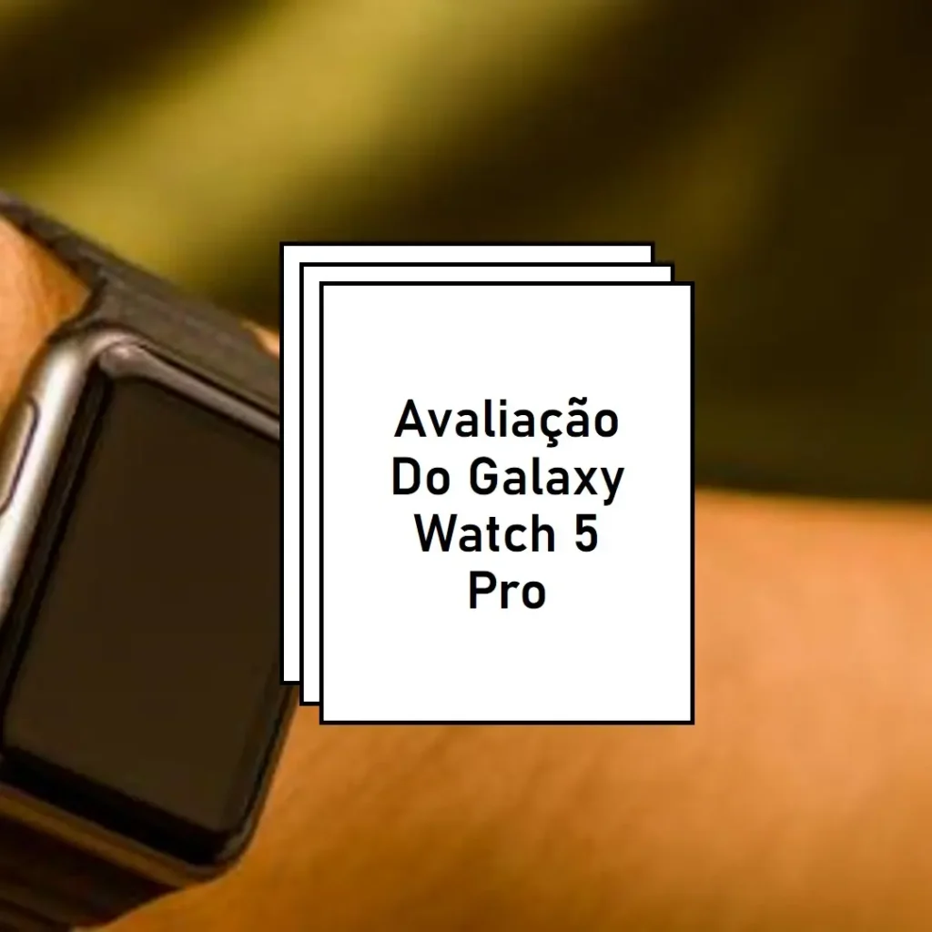Galaxy Watch 5 Pro BT 45mm: tecnologia e resistência