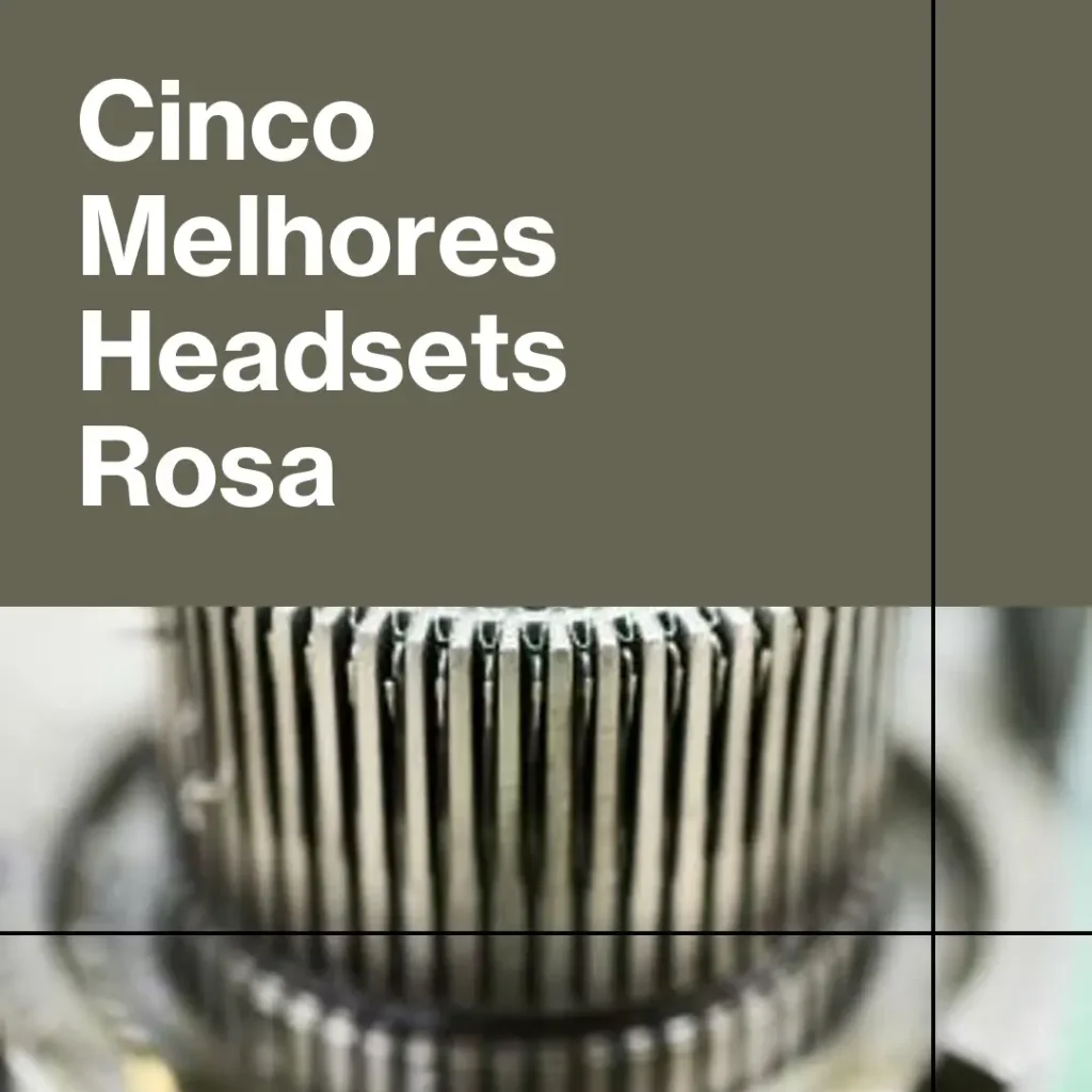 Cinco Melhores Modelos de headset rosa