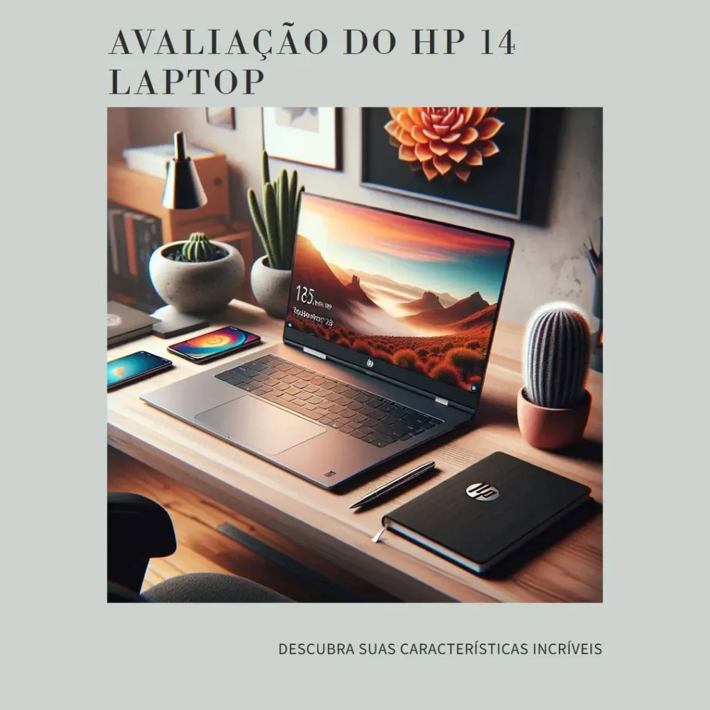 HP 14 Laptop: Desempenho, Portabilidade e Estilo