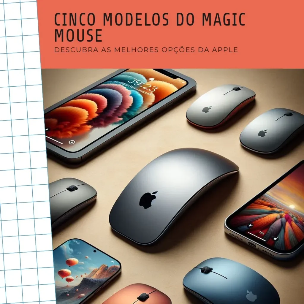 Cinco Principais Modelos de Apple magic mouse 2 Apple