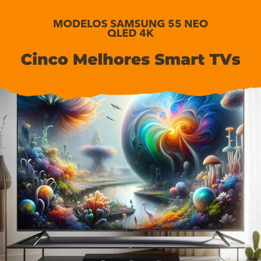 Cinco Melhores Modelos de smart TV Samsung 55 NEO QLED 4k 55qn85b