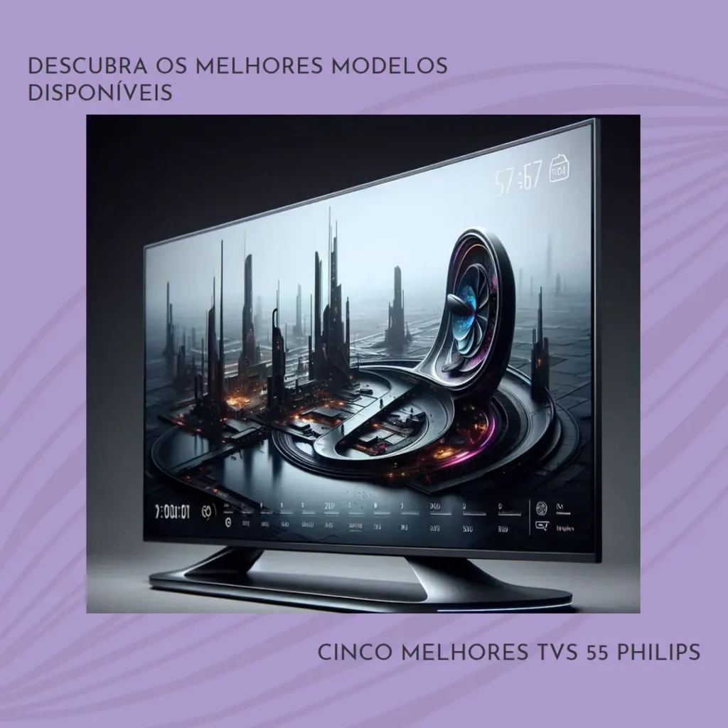 Cinco Melhores Modelos de TV 55 Philips
