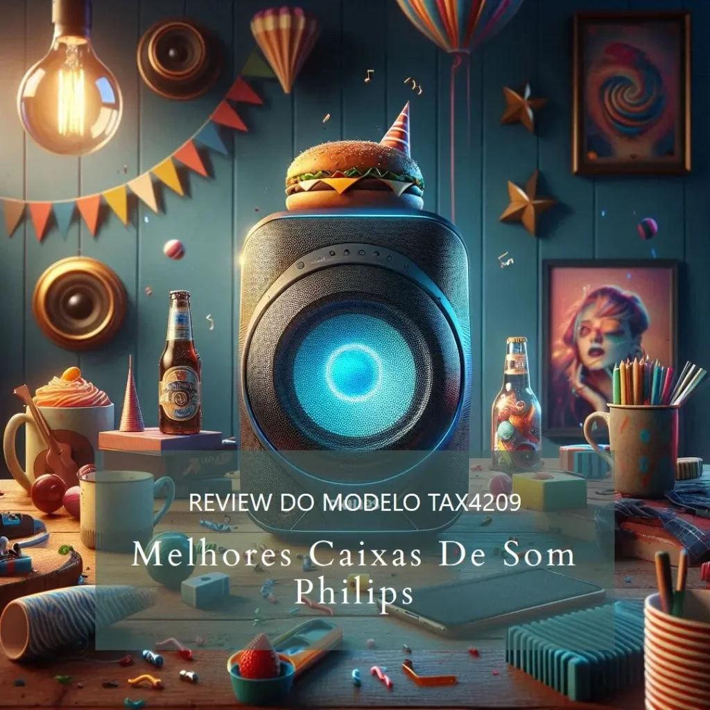 Melhores 5 Caixa de som Philips party speaker tax4209