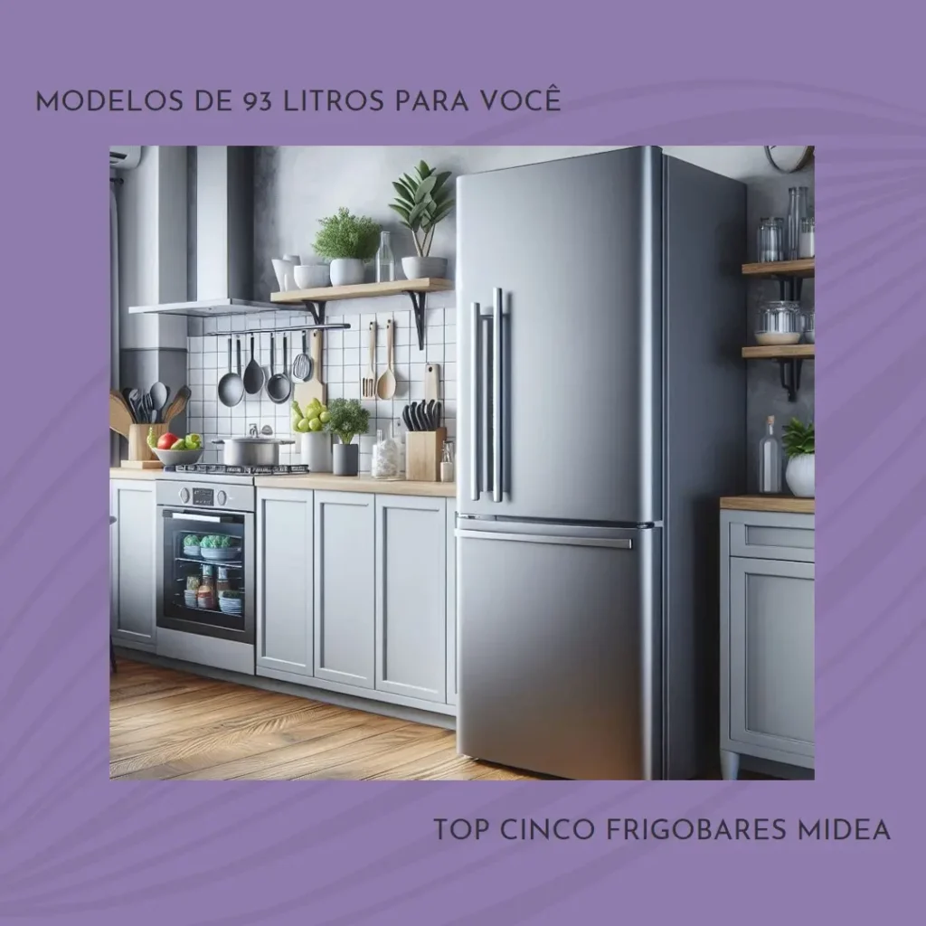 Top Cinco Modelos de frigobar 93 litros midea