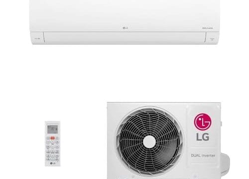 Ar-condicionado Lg Dual Inverter Voice + IA 9000 Btus Frio Branco S3-q09aa31a - 220v