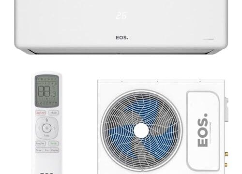 Ar-condicionado Split 12000 Btus Eos Master Confort On/off High Wall Só Frio Easm12000fi/easm12000fe 220v
